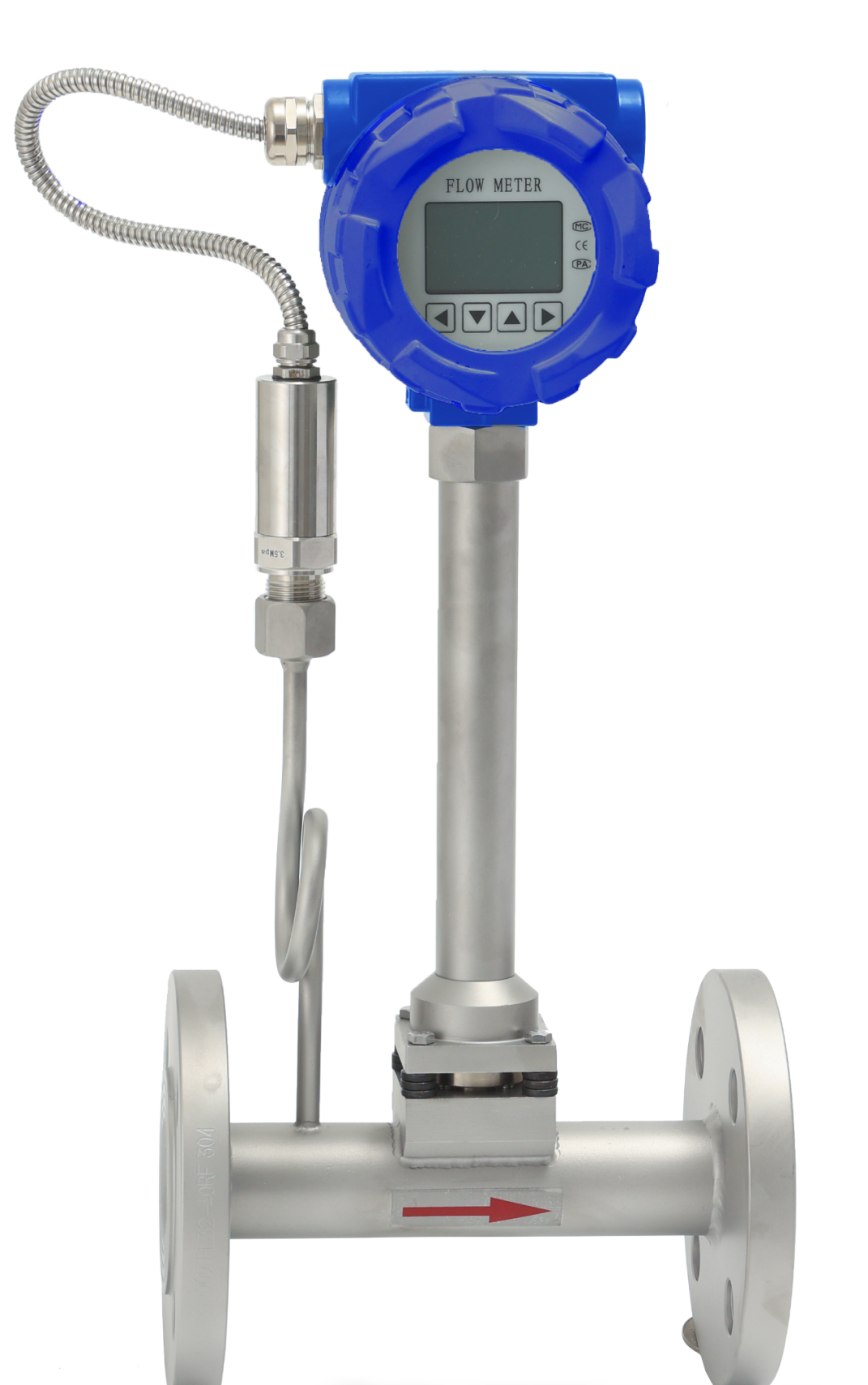 กรณีบริษัทล่าสุดเกี่ยวกับ ความไม่สอดคล้องกันระหว่างเส้นผ่านศูนย์กลางท่อกระบวนการและอัตราการไหลจริงของมิเตอร์วัดการไหลแบบ Vortex