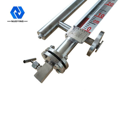 ซื้อ 24VDC Magnetic Flapper Level Gauge 6000mm NYUHZ-C Series online manufacture
