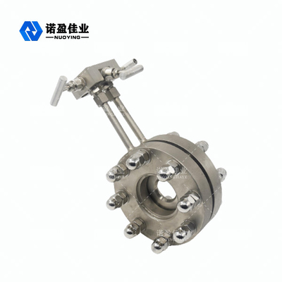 Good price Throttle Turbine Flow Meter การเชื่อมต่อหน้าแปลนหนีบ 450MPa ออนไลน์