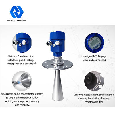 ราคาดี เครื่องวัดระดับราดาร์ 26GHz สําหรับถังเก็บของเหลวประเภทสุขภาพ ออนไลน์