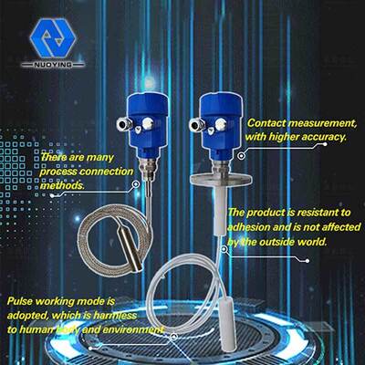 ราคาดี NYRD-701 30m เครื่องวัดระดับเรดาร์คลื่นที่นําทางติดต่อ สําหรับเหลวที่มีการกัดรังแรง ออนไลน์