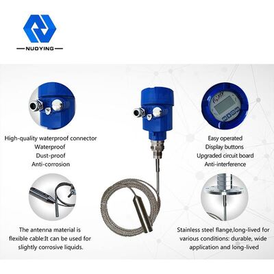 ราคาดี NYRD-701 30m เครื่องวัดระดับเรดาร์คลื่นที่นําทางติดต่อ สําหรับเหลวที่มีการกัดรังแรง ออนไลน์