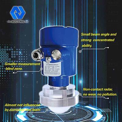 ราคาดี 80GHz Radar Sensor ทนต่อการกัดกร่อน 80GHz Radar Level Gaugeกลางแจ้งสภาพแวดล้อมที่รุนแรง 80GHz Radar Level Gauge ออนไลน์