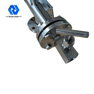 ราคาดี ตัวส่งสัญญาณระดับแม่เหล็กไฮดรอลิก 4-20mA ตัวบ่งชี้ระดับถังน้ำมันเชื้อเพลิง ออนไลน์