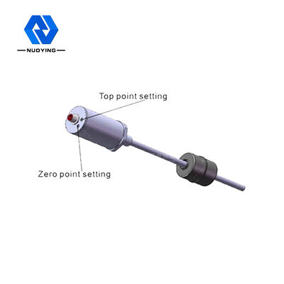 ราคาดี RS485 เครื่องวัดระดับ Magnetostrictive ความแม่นยำสูง 220VAC เครื่องส่งสัญญาณระดับ Magnetostrictive ออนไลน์