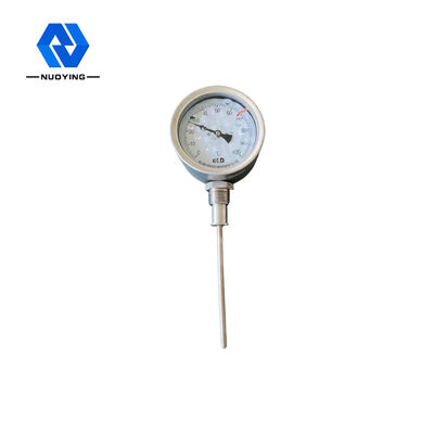 ราคาดี น้ำมันไฮดรอลิก SS Bimetallic Dial Thermometer 150mm Thread Connection ออนไลน์