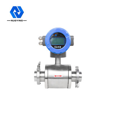 ราคาดี IP68 เครื่องวัดการไหลของแม่เหล็กไฟฟ้าอัจฉริยะ 0.1-10m/S 4-20mA ออนไลน์