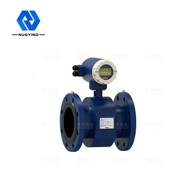 ราคาดี NYLD 4-20mA เครื่องวัดการไหลของแม่เหล็กไฟฟ้าอัจฉริยะ 0.1 - 10m/S ความแม่นยำสูง ออนไลน์