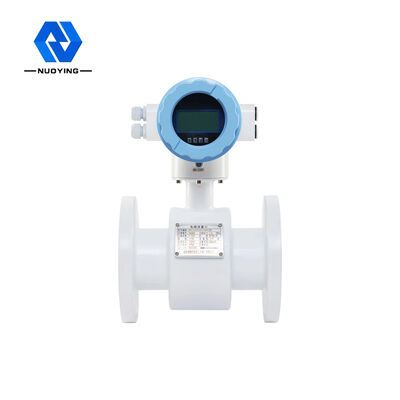 ราคาดี เครื่องวัดอัตราการไหลแม่เหล็กไฟฟ้าชนิดสารละลาย 24VDC ความสามารถในการป้องกันการรบกวนที่แข็งแกร่ง ออนไลน์