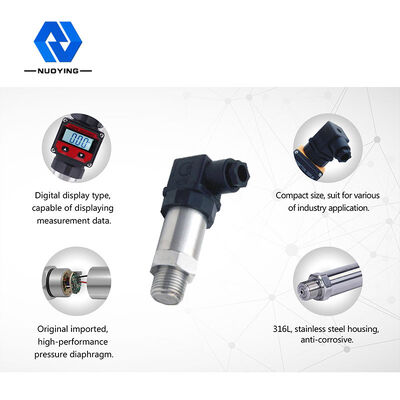 ราคาดี IP67 ไดอะแฟรมเซ็นเซอร์ความดันเครื่องส่งสัญญาณสกรูเกลียว 4 - 20mA ออนไลน์