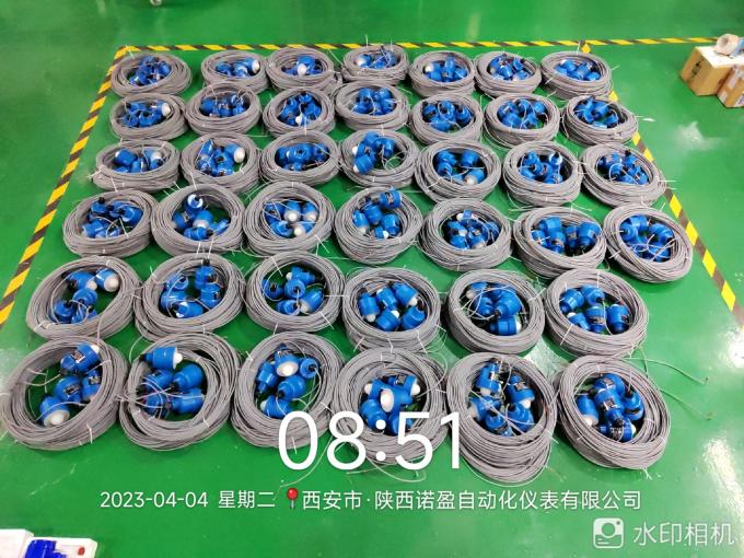 โบลูทูธ NYRD-901 อุตสาหกรรม 80GHz ราดาร์ ระดับตัวส่ง 4-20mA Output สําหรับเหลวอะลูมิเนียม Thread ติดตั้ง 1