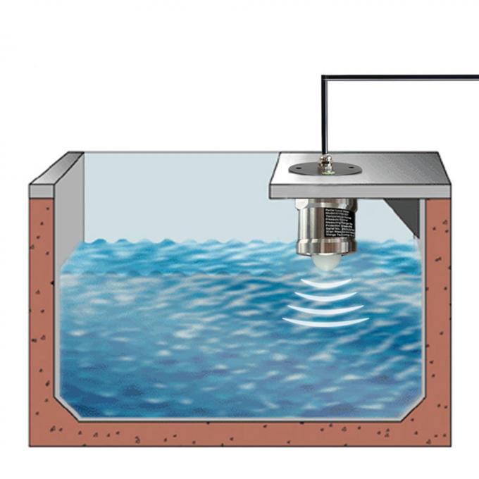 เครื่องตรวจจับระดับเรดาร์ 80GHz ด้วยเทคโนโลยีคลื่นมิลลิเมตร, RS485 เครื่องตรวจสอบระดับเรดาร์น้ํา 2