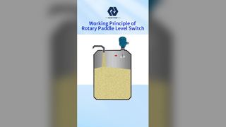 สวิตช์ระดับใบพัดหมุน การตรวจจับวัสดุที่เชื่อถือได้